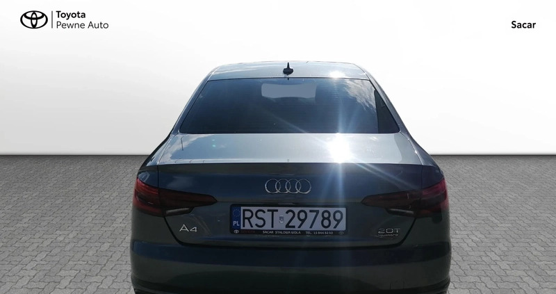 Audi A4 cena 80000 przebieg: 122500, rok produkcji 2017 z Bogatynia małe 172